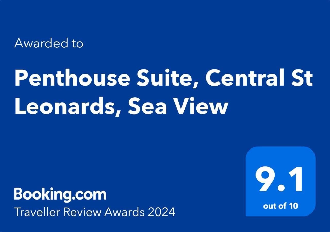 Penthouse Suite, Sea View, Close To Shops, Beach And Train St Leonards-on-Sea Bagian luar foto